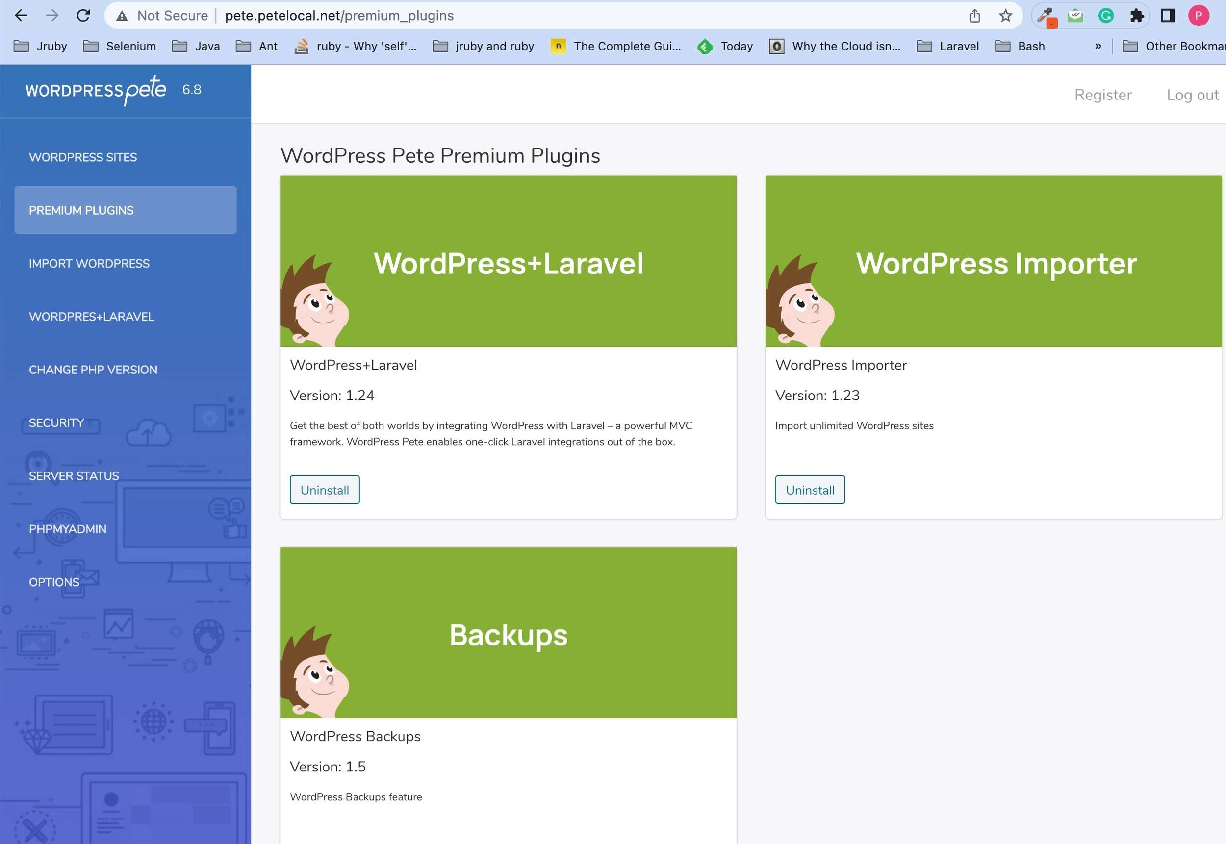 WordPress_Peteplugins