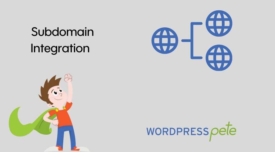 Create a WordPress + Laravel integration using a subdomain